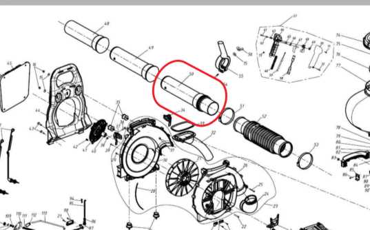 ryobi gas blower parts diagram