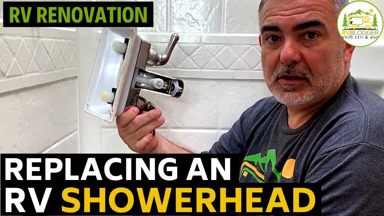 rv shower faucet parts diagram