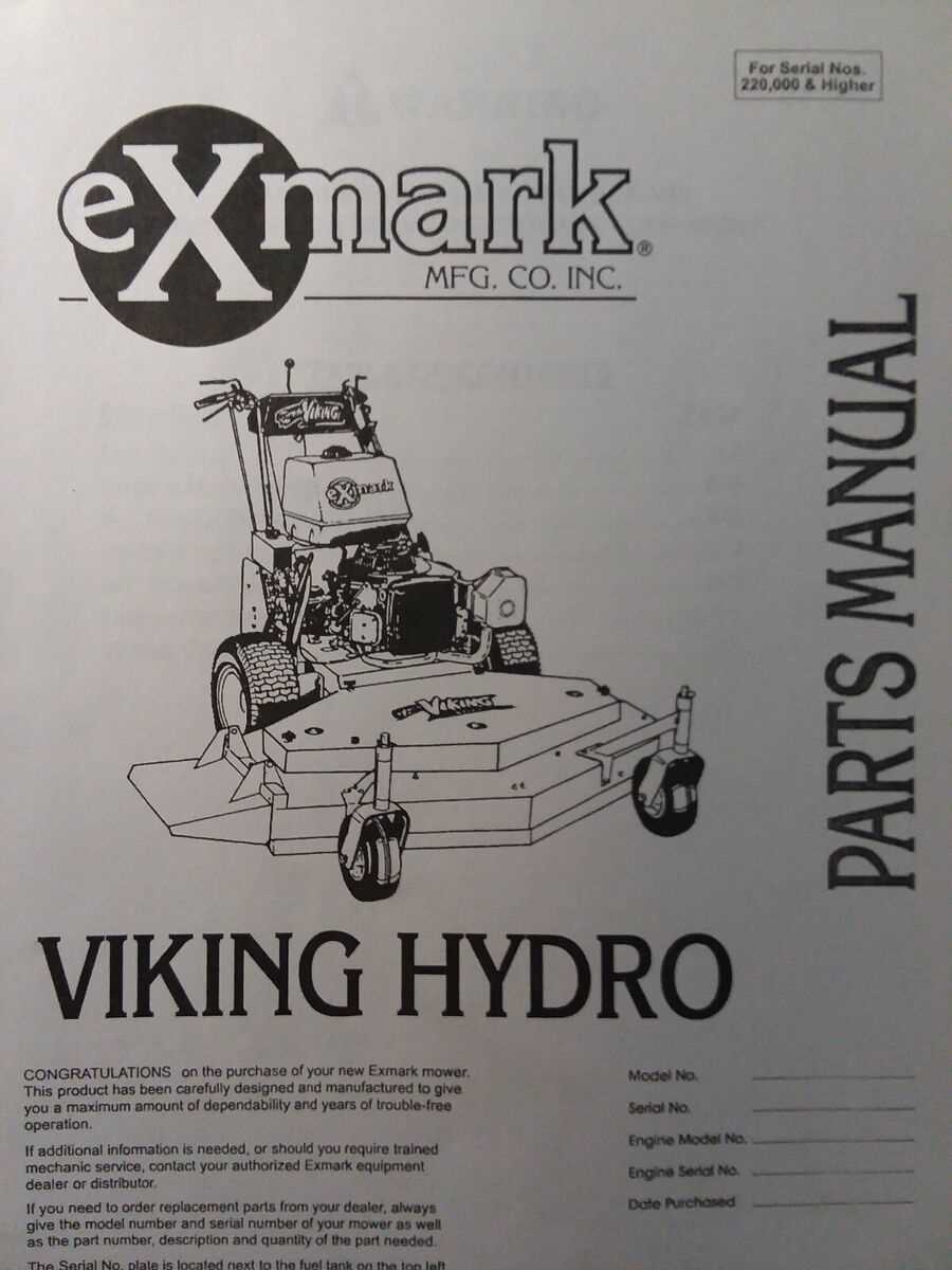 viking mower parts diagram