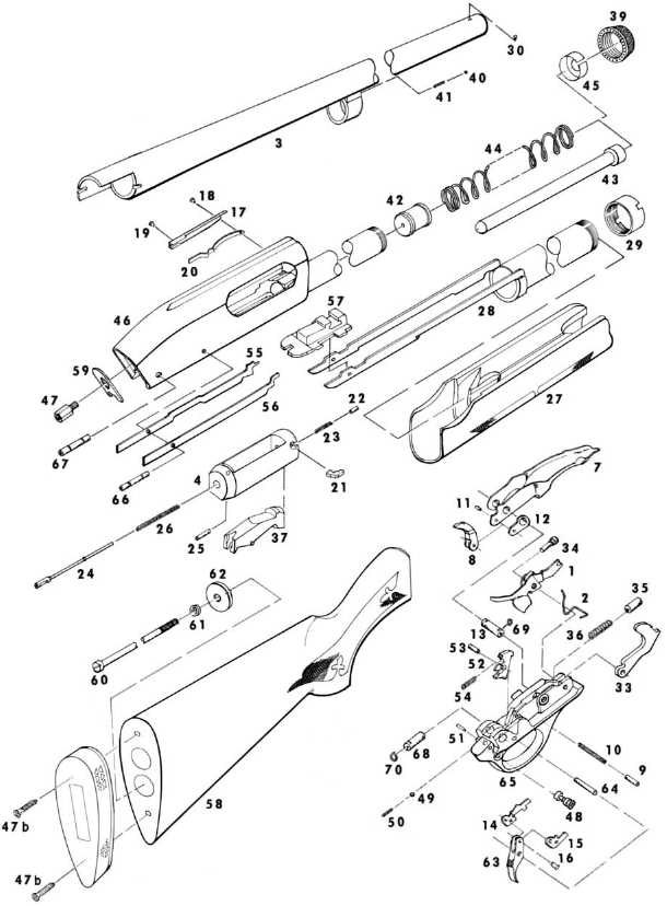 remington v3 parts diagram