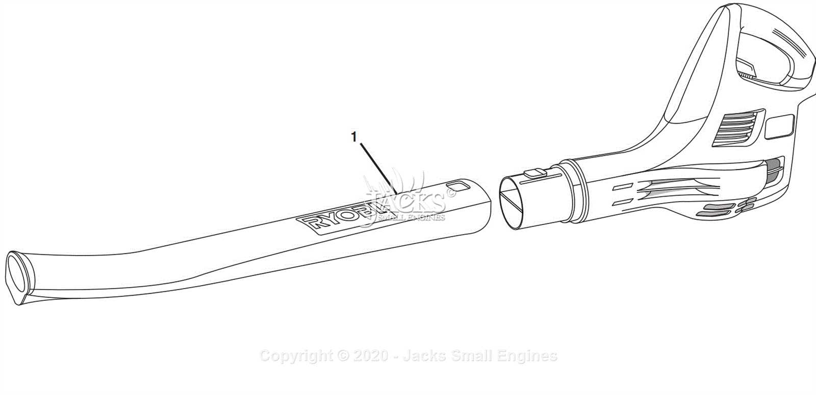 ryobi blower parts diagram