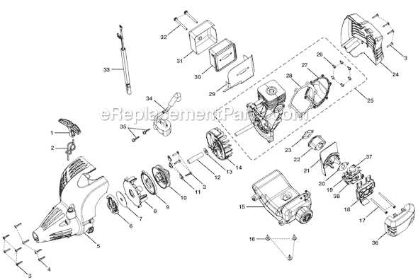 ryobi ex26 parts diagram