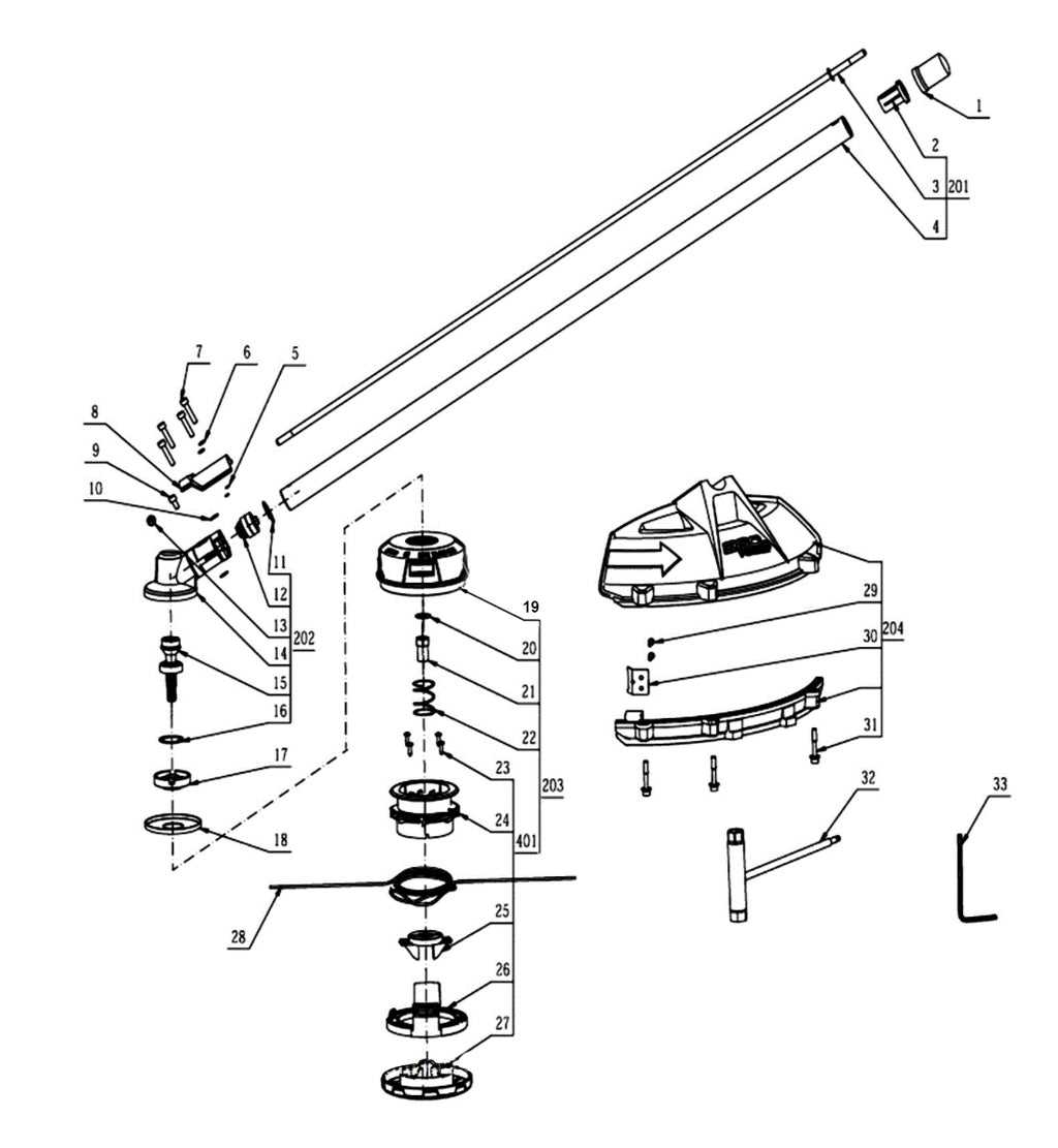 ryobi mower parts diagram