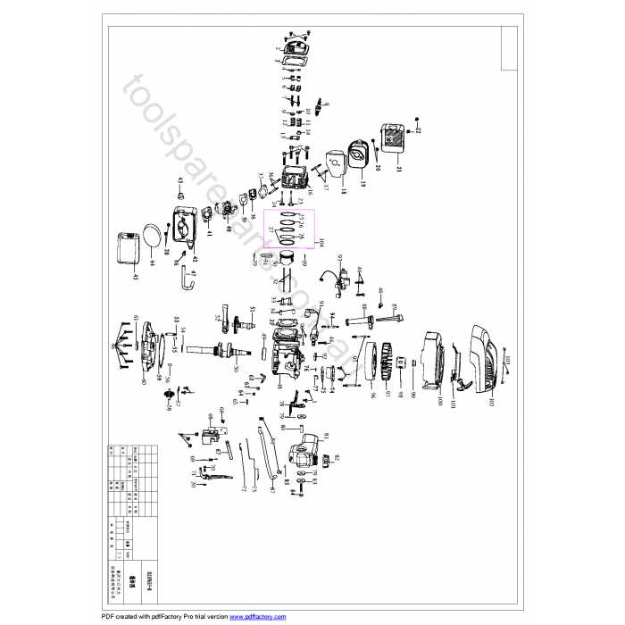 ryobi mower parts diagram