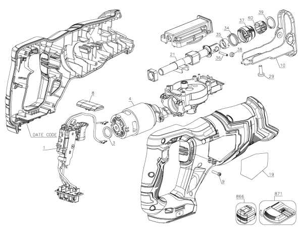 ryobi reciprocating saw parts diagram