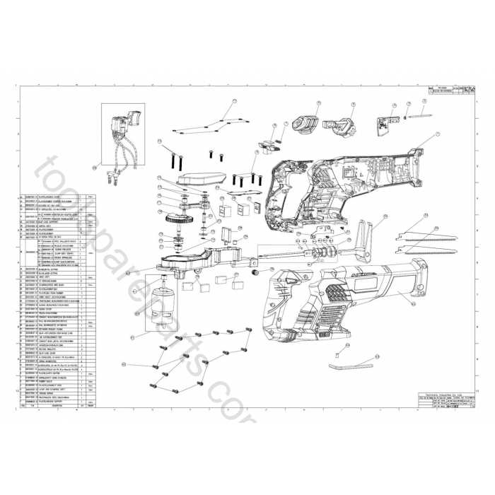 ryobi sawzall parts diagram