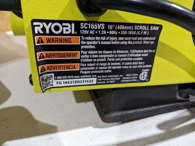 ryobi scroll saw parts diagram