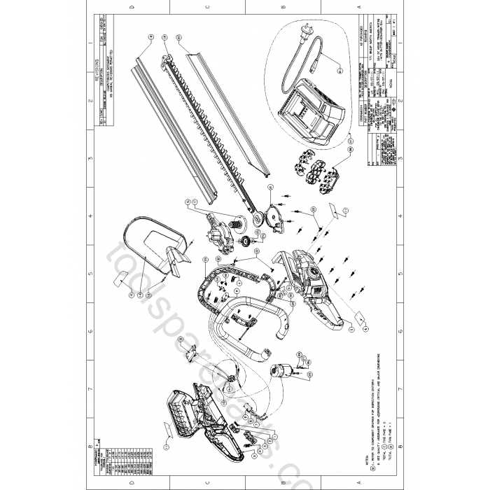 ryobi trimmer parts diagram