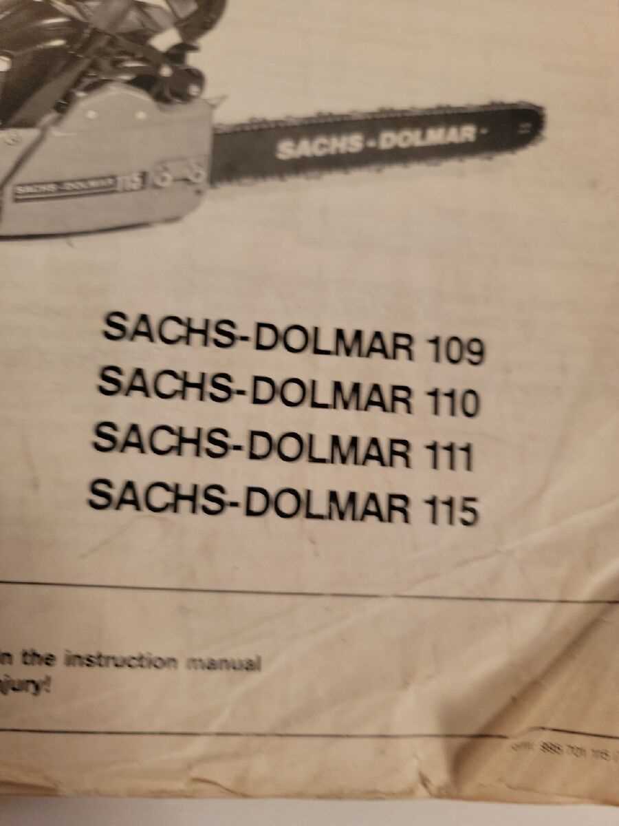 sachs dolmar 111 parts diagram