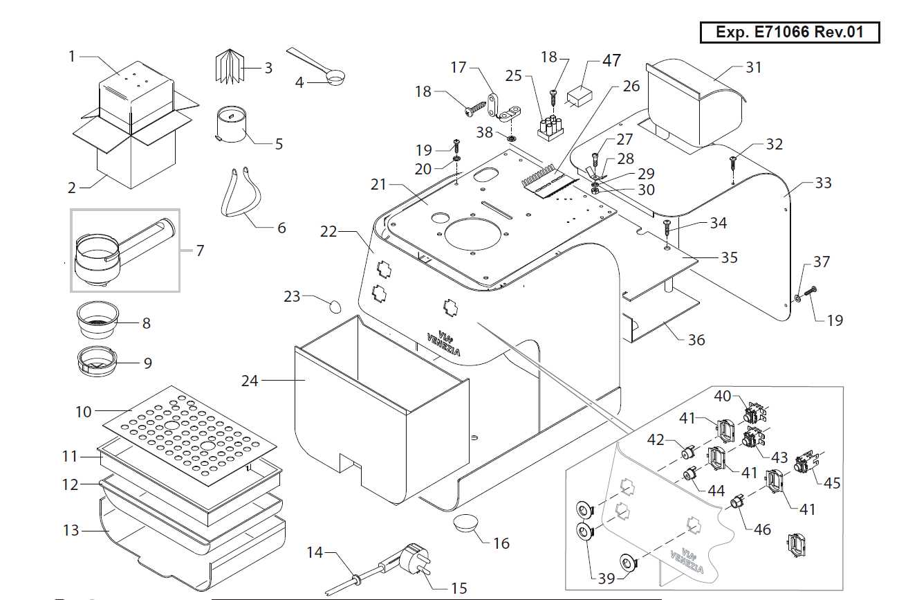 saeco aroma parts diagram pdf