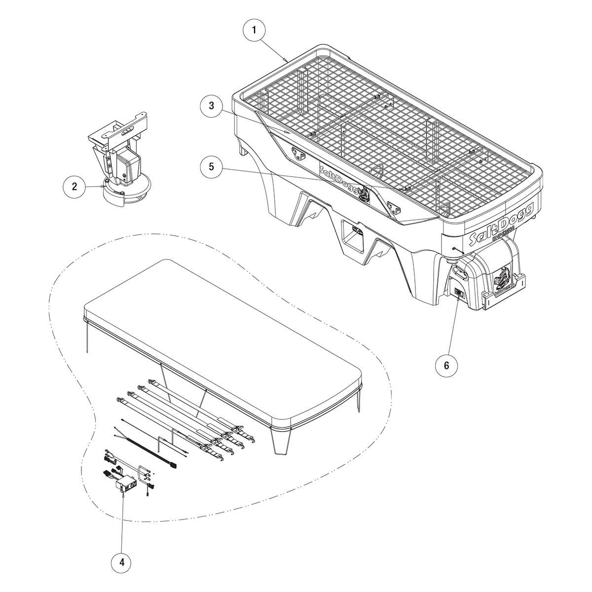 saltdogg shpe1500 parts diagram