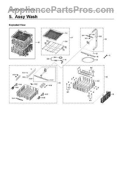 samsung dishwasher dw80k7050us parts diagram