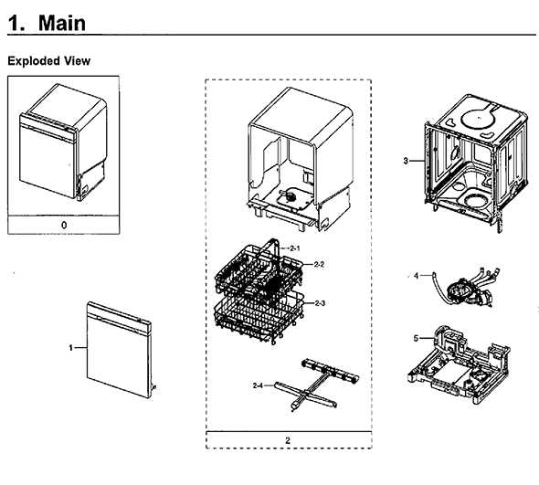 samsung dishwasher dw80k7050us parts diagram