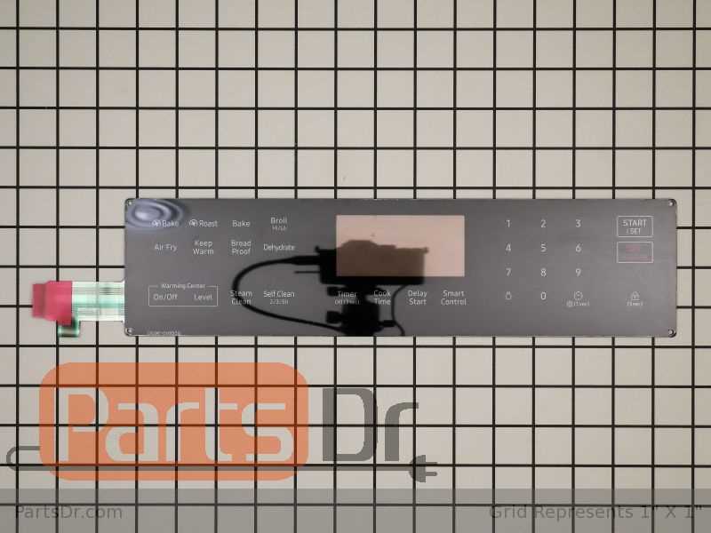 samsung electric range parts diagram