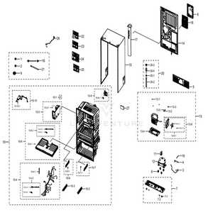 samsung french door refrigerator parts diagram