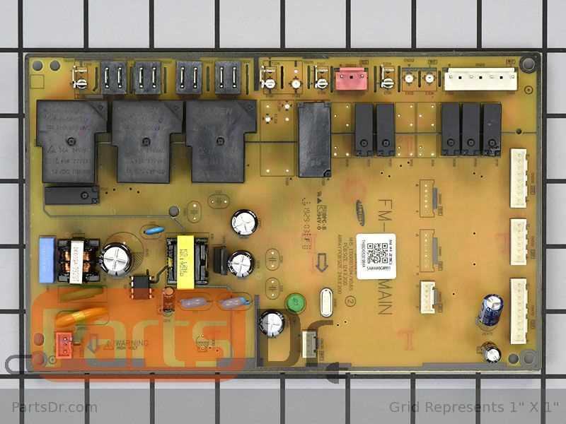 samsung gas stove parts diagram