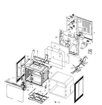 samsung oven parts diagram