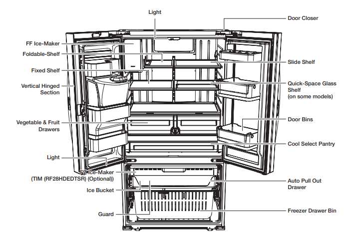 samsung rf4289hars parts diagram