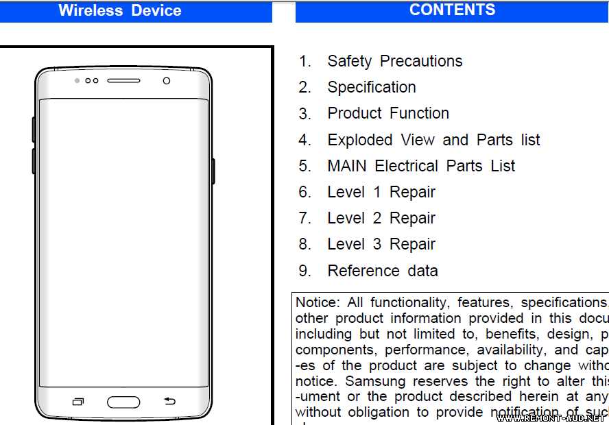 samsung s7 parts diagram