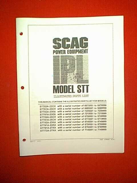 scag tiger cub 48 parts diagram