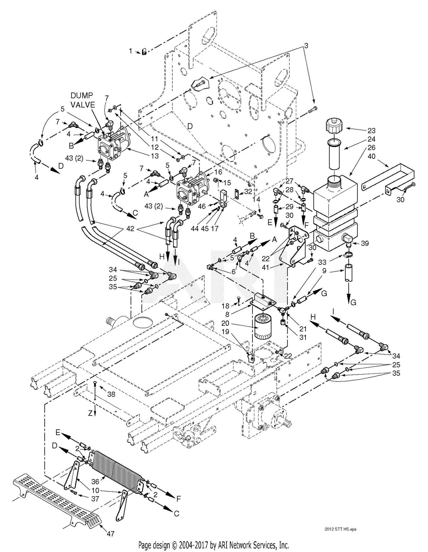 scag turf tiger parts diagram