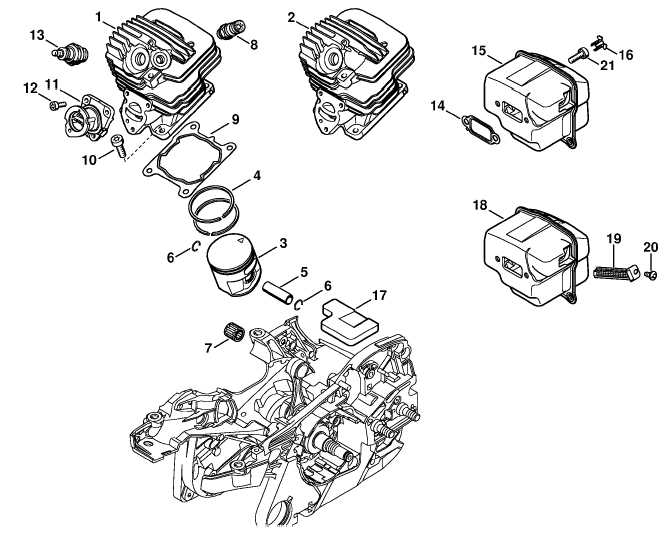 stihl ms261 parts diagram