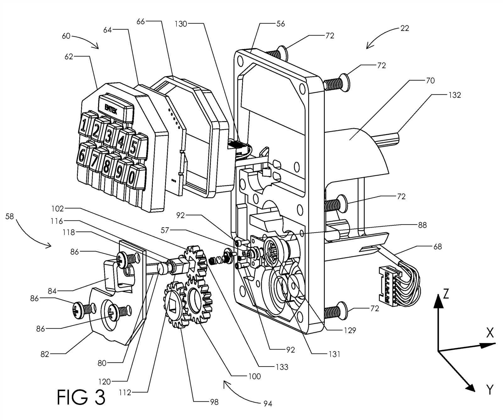 schlage fe595 parts diagram