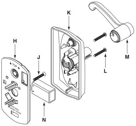 schlage fe595 parts diagram