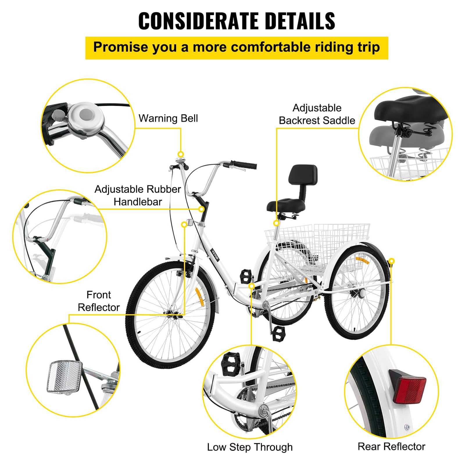 schwinn meridian trike parts diagram