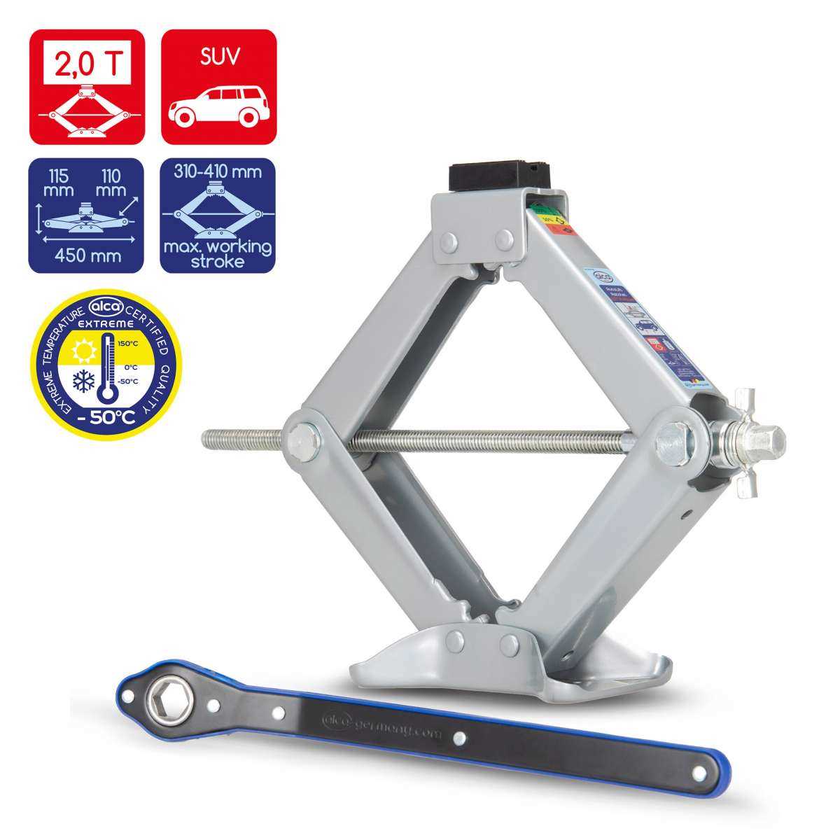 scissor jack parts diagram