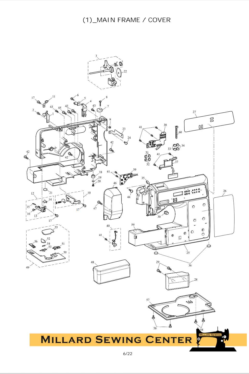 screw parts diagram