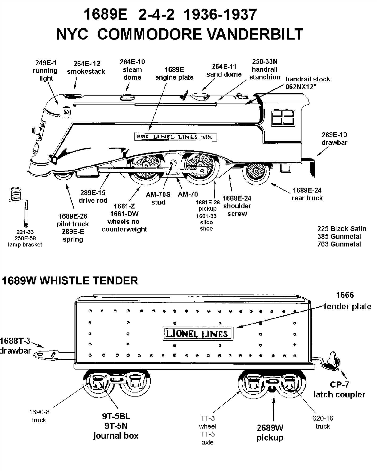 railcar parts diagram