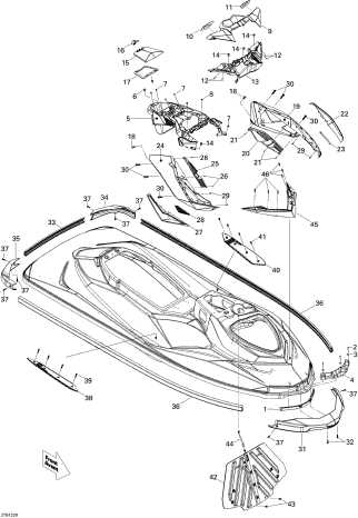 seadoo spark parts diagram