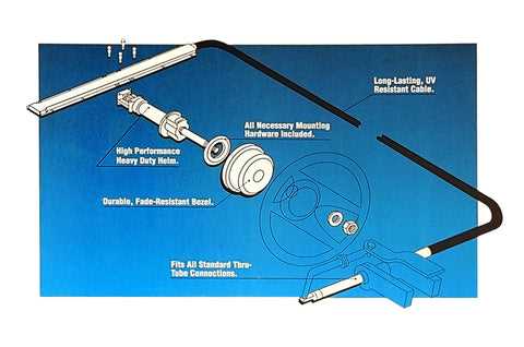 seastar steering parts diagram