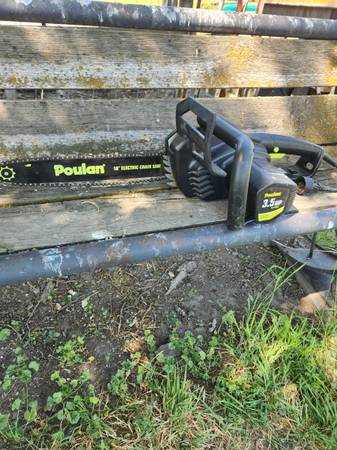 poulan 3.5 hp electric chainsaw parts diagram