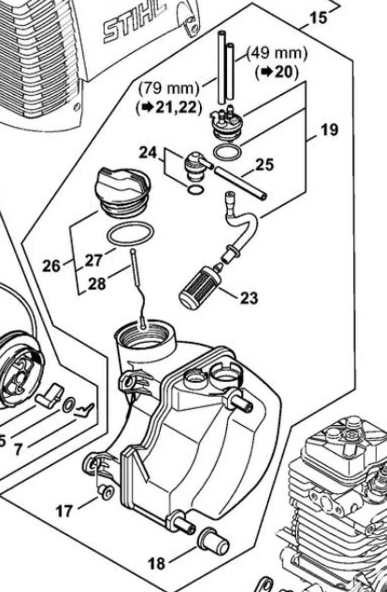 stihl km 111 r parts diagram