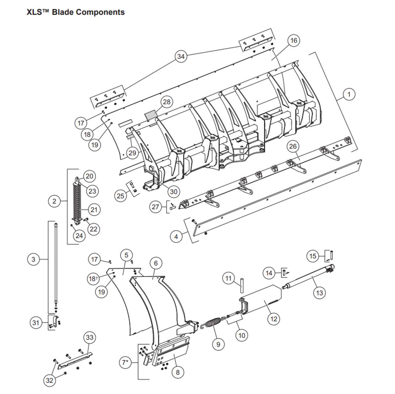 western wideout parts diagram