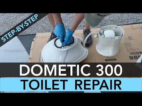 schematic dometic 300 rv toilet parts diagram