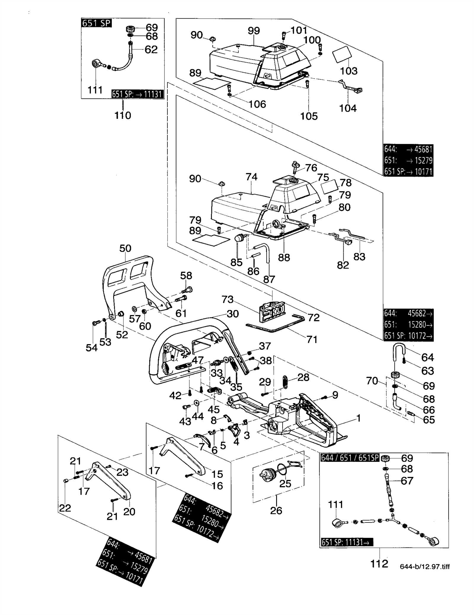 solo chainsaw parts diagram