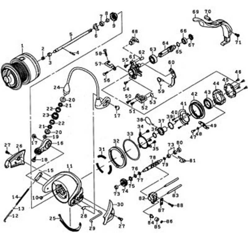 shakespeare gx235 parts diagram