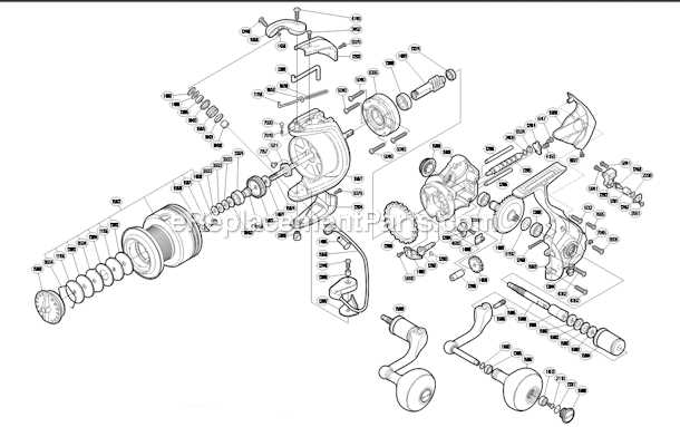 shimano reels parts diagram