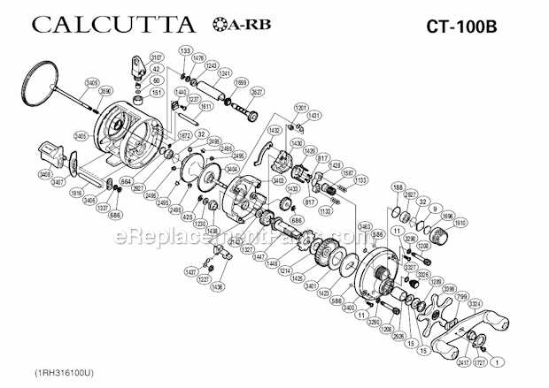 shimano reels parts diagram