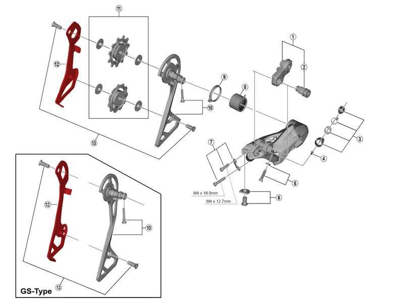 shimano ultegra parts diagram