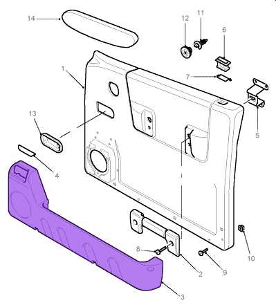 silverado interior parts diagram