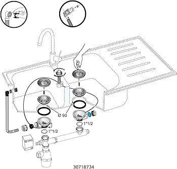 sink diagram parts