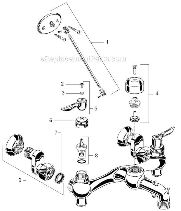 sink parts diagram