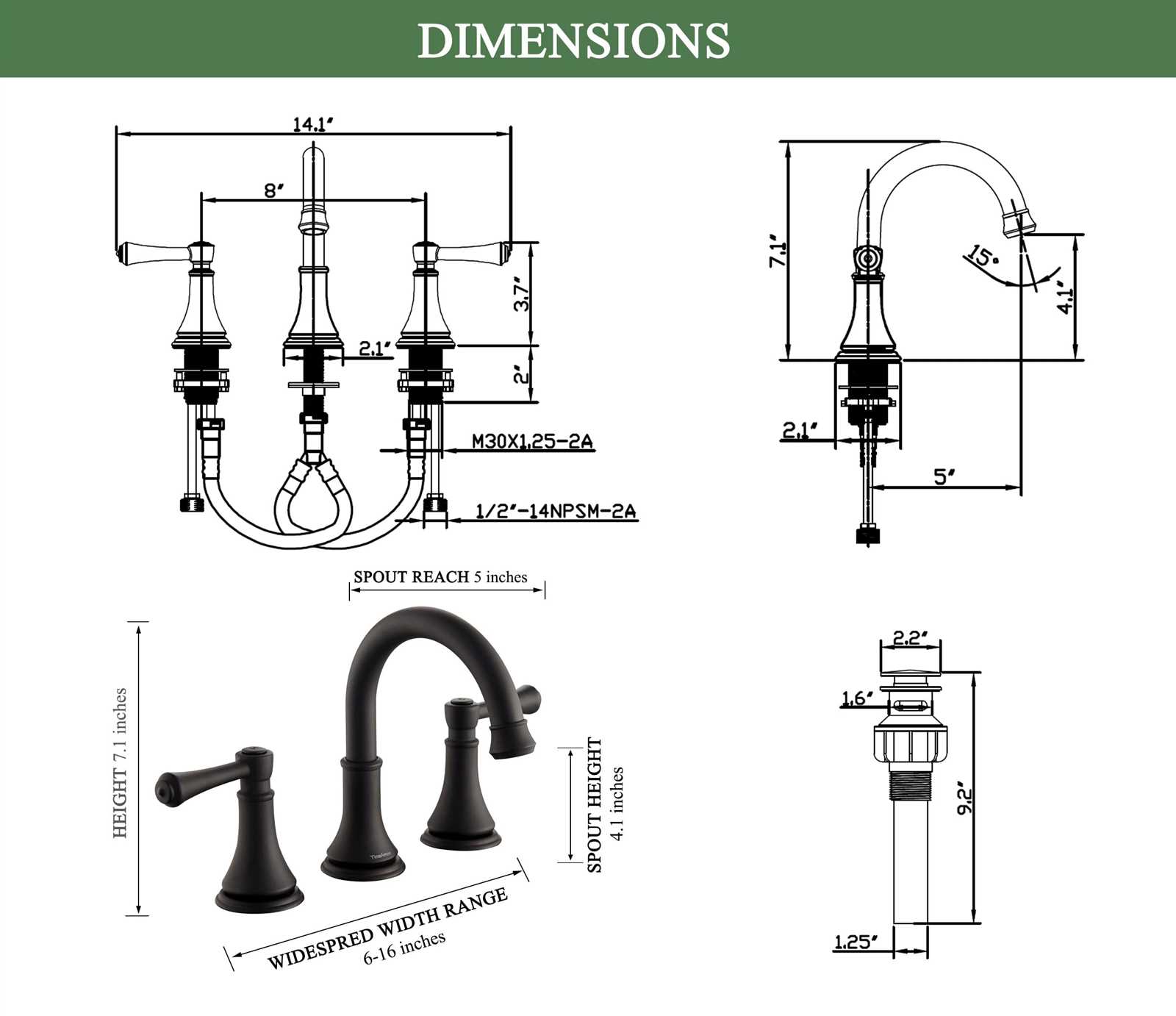 sink parts diagram