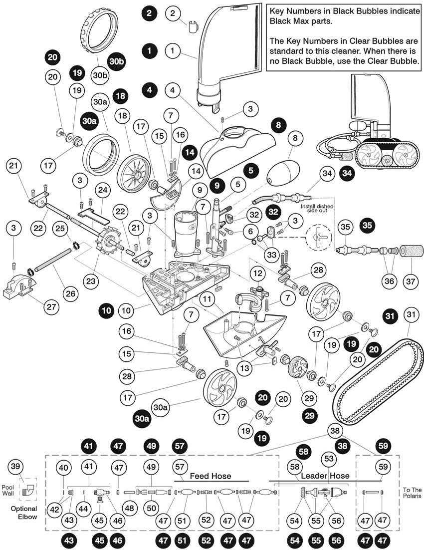 polaris quattro parts diagram