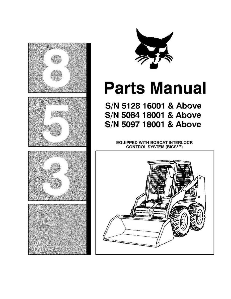 skid steer parts diagram