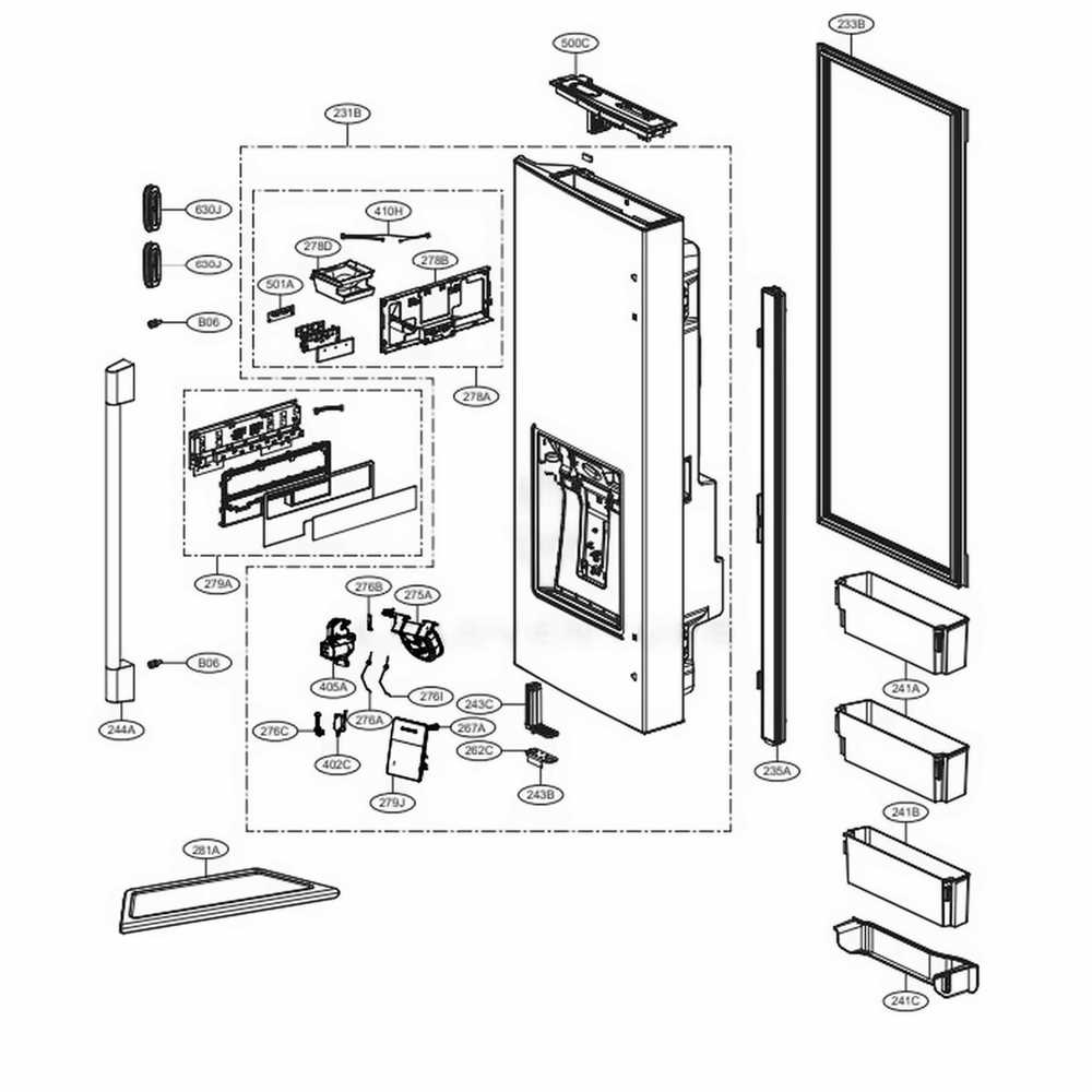 whirlpool ice dispenser parts diagram